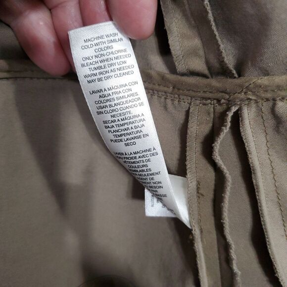 Women's White House Black Market Military Shoulder Front Zip Jacket Size 4 - Picture 16 of 16